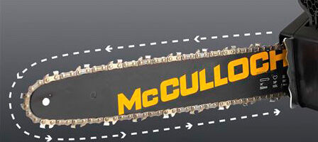 McCulloch CSE1835 Elektromos láncfűrész - Nagy láncsebesség